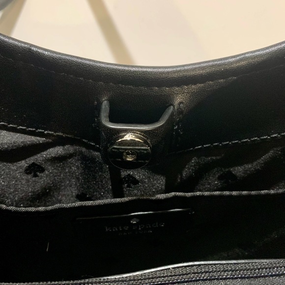 Kate Spade K4678 Blue Tweed Crossbody Purse NWOT - Picture 4 of 10